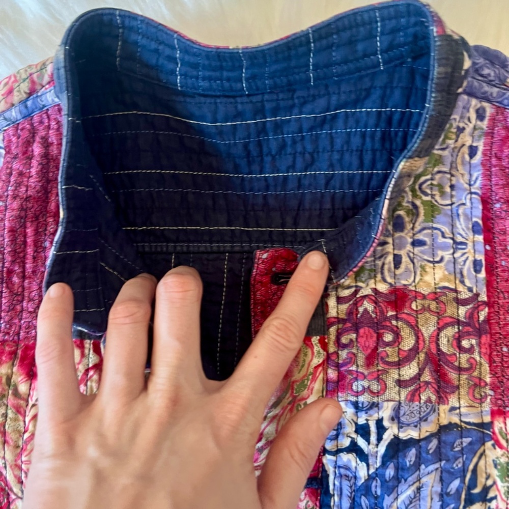 Vintage Patchwork Quilted Jacket - image 3